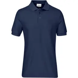 Mens Exhibit Golf Shirt Navy